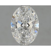 Lab Created 1.43 Carat D-VS1 Oval Diamond