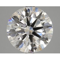 Lab Created 4.22 Carat D-VVS2 Round Diamond