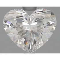Lab Created 1.80 Carat F-VVS2 Heart Shaped Diamond