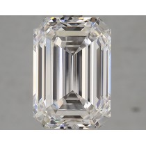 Lab Created 5.03 Carat F-VS1 Emerald Cut Diamond Lab Created 5.03 Carat F-VS1 Emerald Cut Diamond