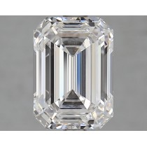 Lab Created 2.70 Carat D-VVS2 Emerald Cut Diamond Lab Created 2.70 Carat D-VVS2 Emerald Cut Diamond
