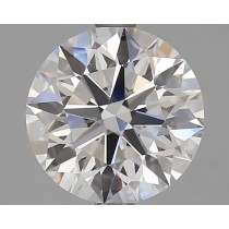 Lab Created 2.86 Carat D-VVS1 Round Diamond Lab Created 2.86 Carat D-VVS1 Round Diamond