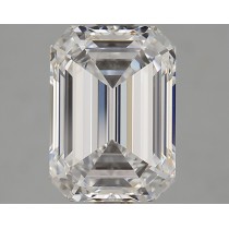 Lab Created 2.91 Carat D-VS1 Emerald Cut Diamond