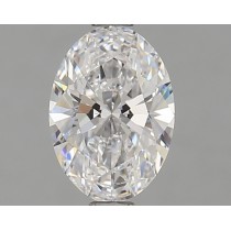 Lab Created 1.13 Carat D-VVS1 Oval Diamond