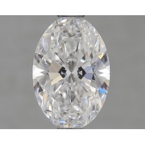 Lab Created 1.08 Carat D-VVS2 Oval Diamond