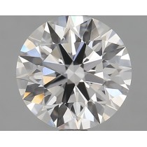 Lab Created 2.34 Carat E-VVS2 Round Diamond