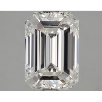 Lab Created 2.71 Carat D-VVS2 Emerald Cut Diamond