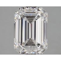 Lab Created 2.64 Carat D-VVS2 Emerald Cut Diamond Lab Created 2.64 Carat D-VVS2 Emerald Cut Diamond