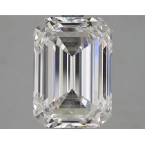 Lab Created 4.03 Carat E-VS1 Emerald Cut Diamond Certified By IGI Lab Created 4.03 Carat E-VS1 Emerald Cut Diamond Certified By IGI