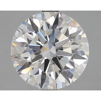 Lab Created 3.38 Carat D-VVS1 Round Diamond Lab Created 3.38 Carat D-VVS1 Round Diamond
