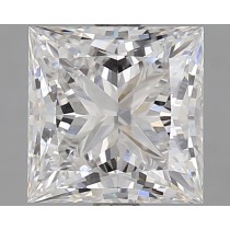 Lab Created 2.91 Carat D-VS1 Princess Cut Diamond