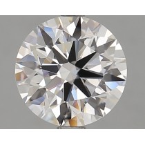 Lab Created 2.14 Carat D-VS1 Round Diamond Lab Created 2.14 Carat D-VS1 Round Diamond