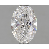 Lab Created 1.12 Carat D-VVS1 Oval Diamond