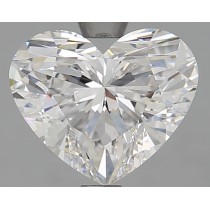 Lab Created 2.43 Carat D-IF Heart Shaped Diamond Lab Created 2.43 Carat D-IF Heart Shaped Diamond