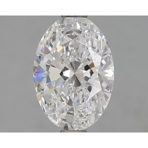 Lab Created 1.42 Carat D-VVS1 Oval Diamond Lab Created 1.42 Carat D-VVS1 Oval Diamond
