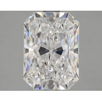 Lab Created 2.78 Carat D-IF Radiant Cut Diamond Certified By GIA
