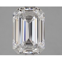 Lab Created 2.82 Carat D-VS1 Emerald Cut Diamond