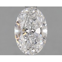 Lab Created 1.13 Carat D-VS1 Oval Diamond