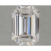 Lab Created 2.65 Carat D-VVS1 Emerald Cut Diamond Lab Created 2.65 Carat D-VVS1 Emerald Cut Diamond