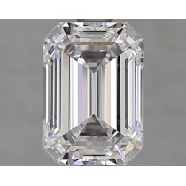 Lab Created 2.12 Carat D-VVS2 Emerald Cut Diamond