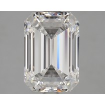 Lab Created 2.67 Carat D-VVS2 Emerald Cut Diamond Lab Created 2.67 Carat D-VVS2 Emerald Cut Diamond