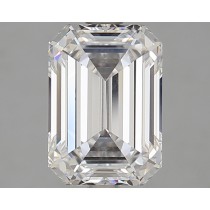 Lab Created 2.55 Carat D-VVS1 Emerald Cut Diamond Lab Created 2.55 Carat D-VVS1 Emerald Cut Diamond