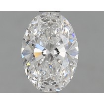 Lab Created 1.01 Carat D-VS1 Oval Diamond