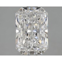 Lab Created 2.07 Carat D-VS1 Radiant Cut Diamond Lab Created 2.07 Carat D-VS1 Radiant Cut Diamond