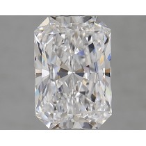 Lab Created 2.52 Carat D-IF Radiant Cut Diamond