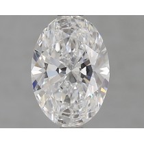 Lab Created 1.41 Carat D-VS1 Oval Diamond