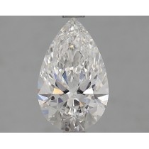 Lab Created 1.34 Carat D-VVS2 Pear Shaped Diamond