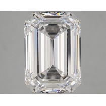 Lab Created 4.14 Carat D-VVS1 Emerald Cut Diamond Lab Created 4.14 Carat D-VVS1 Emerald Cut Diamond