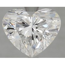 Lab Created 2.52 Carat D-VS1 Heart Shaped Diamond