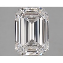 Lab Created 2.54 Carat D-VS1 Emerald Cut Diamond Lab Created 2.54 Carat D-VS1 Emerald Cut Diamond