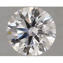 Lab Created 2.27 Carat D-VVS1 Round Diamond Lab Created 2.27 Carat D-VVS1 Round Diamond