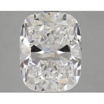 Lab Created 4.20 Carat D-VVS1 Cushion Cut Diamond