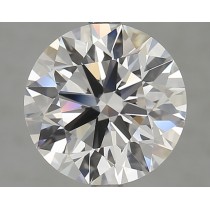 Lab Created 3.74 Carat D-VVS1 Round Diamond
