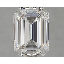 Lab Created 2.56 Carat D-VVS2 Emerald Cut Diamond Lab Created 2.56 Carat D-VVS2 Emerald Cut Diamond