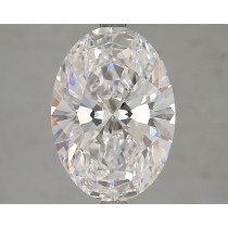 Lab Created 4.33 Carat D-VVS2 Oval Diamond