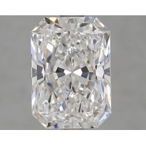 Lab Created 2.62 Carat D-IF Radiant Cut Diamond