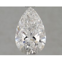 Lab Created 1.49 Carat D-VVS2 Pear Shaped Diamond