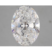 Lab Created 4.01 Carat D-VS1 Oval Diamond