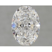 Lab Created 1.09 Carat D-VVS2 Oval Diamond