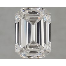 Lab Created 2.55 Carat F-VS1 Emerald Cut Diamond Lab Created 2.55 Carat F-VS1 Emerald Cut Diamond