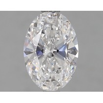 Lab Created 1.07 Carat D-VVS1 Oval Diamond