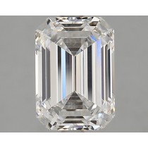 Lab Created 2.55 Carat D-VVS1 Emerald Cut Diamond Lab Created 2.55 Carat D-VVS1 Emerald Cut Diamond