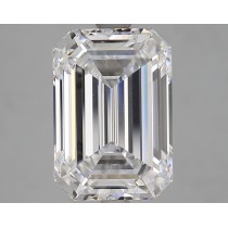 Lab Created 4.07 Carat D-VVS1 Emerald Cut Diamond Lab Created 4.07 Carat D-VVS1 Emerald Cut Diamond