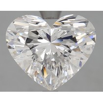 Lab Created 3.05 Carat D-IF Heart Shaped Diamond Lab Created 3.05 Carat D-IF Heart Shaped Diamond
