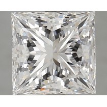 Lab Created 3.04 Carat D-IF Princess Cut Diamond