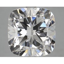 Lab Created 5.06 Carat D-VVS1 Cushion Cut Diamond Certified By GIA